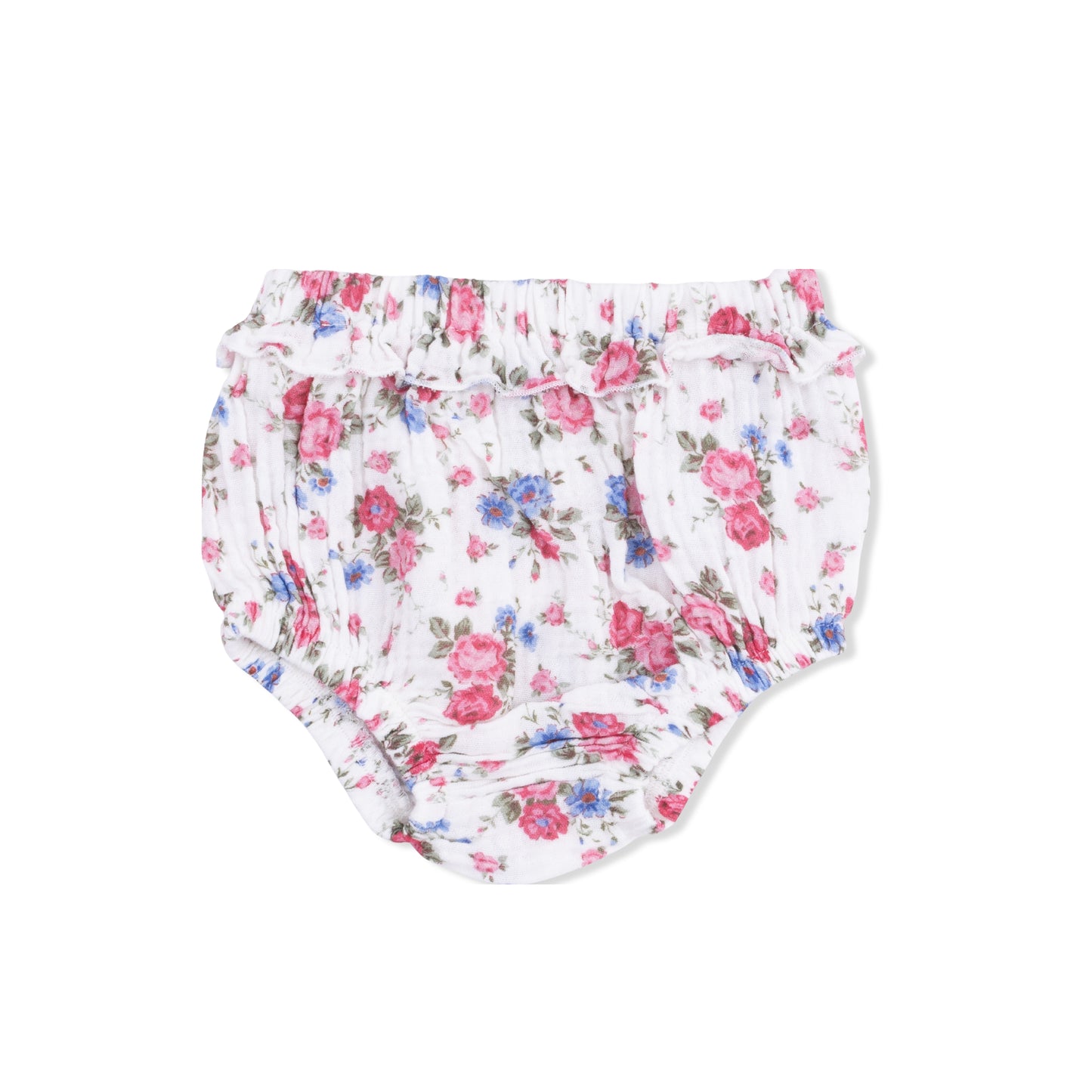 Cabbage Roses - Ruffle Sleeve Dress and Bloomer-Angel Dear