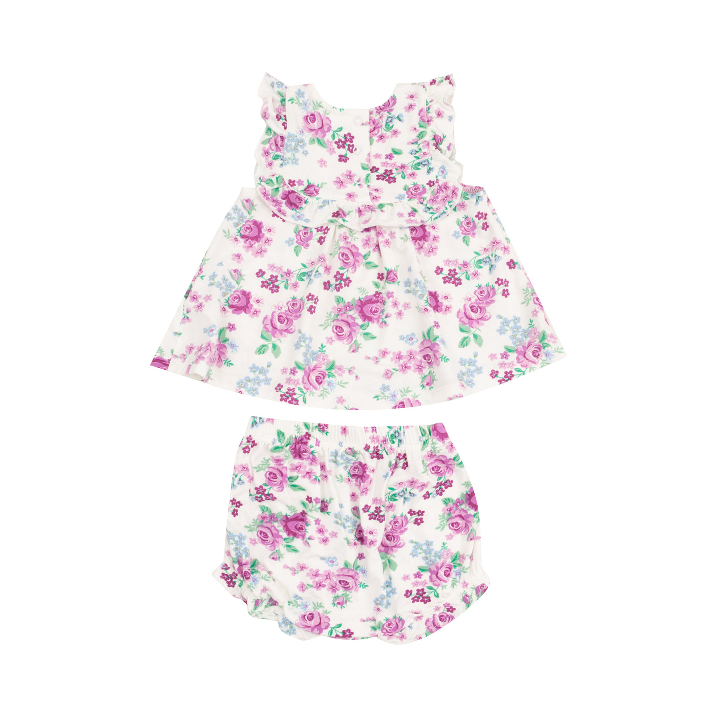 Ruffle Top & Bloomer - Cute Little Roses