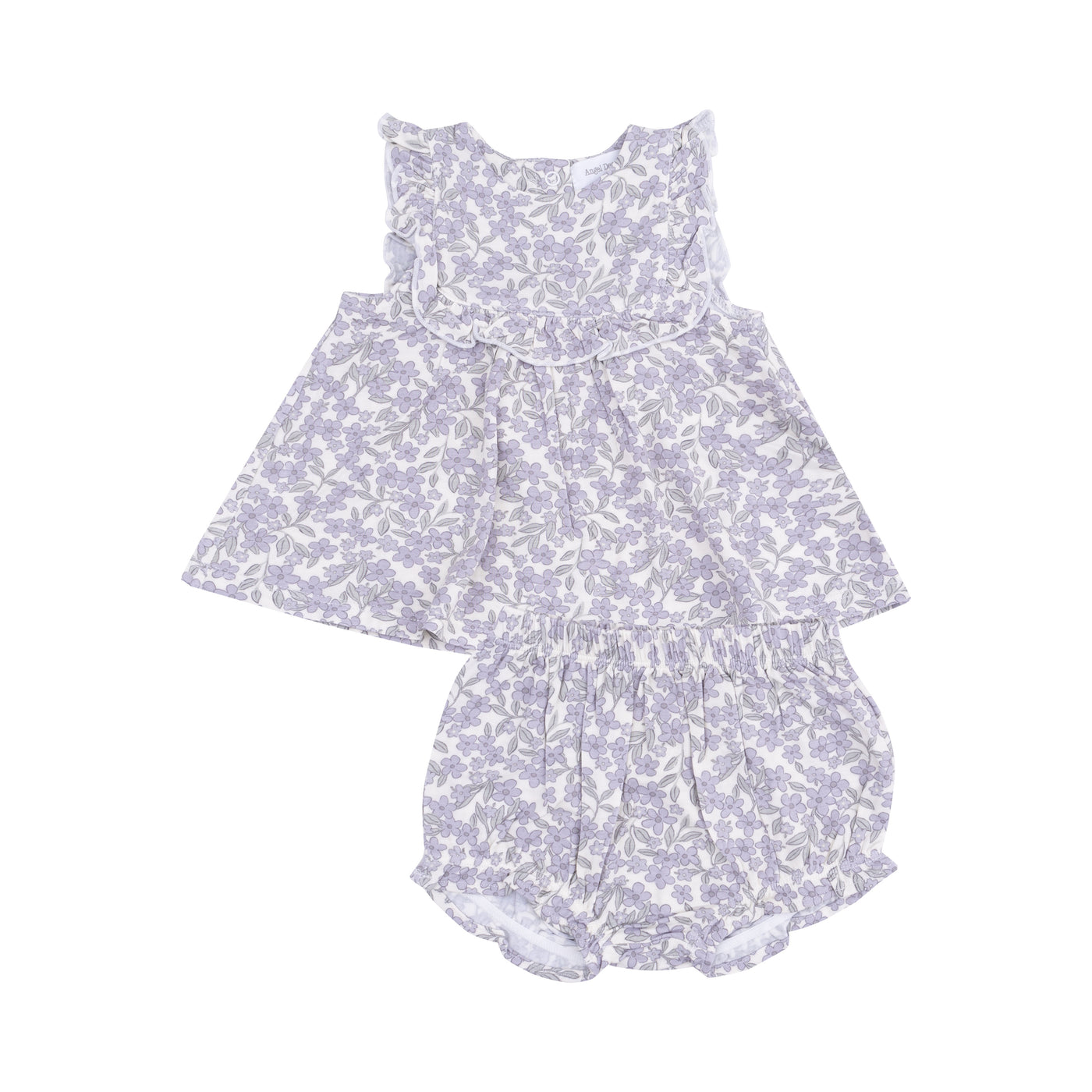 Ruffle Top & Bloomer - Forget Me Not Floral