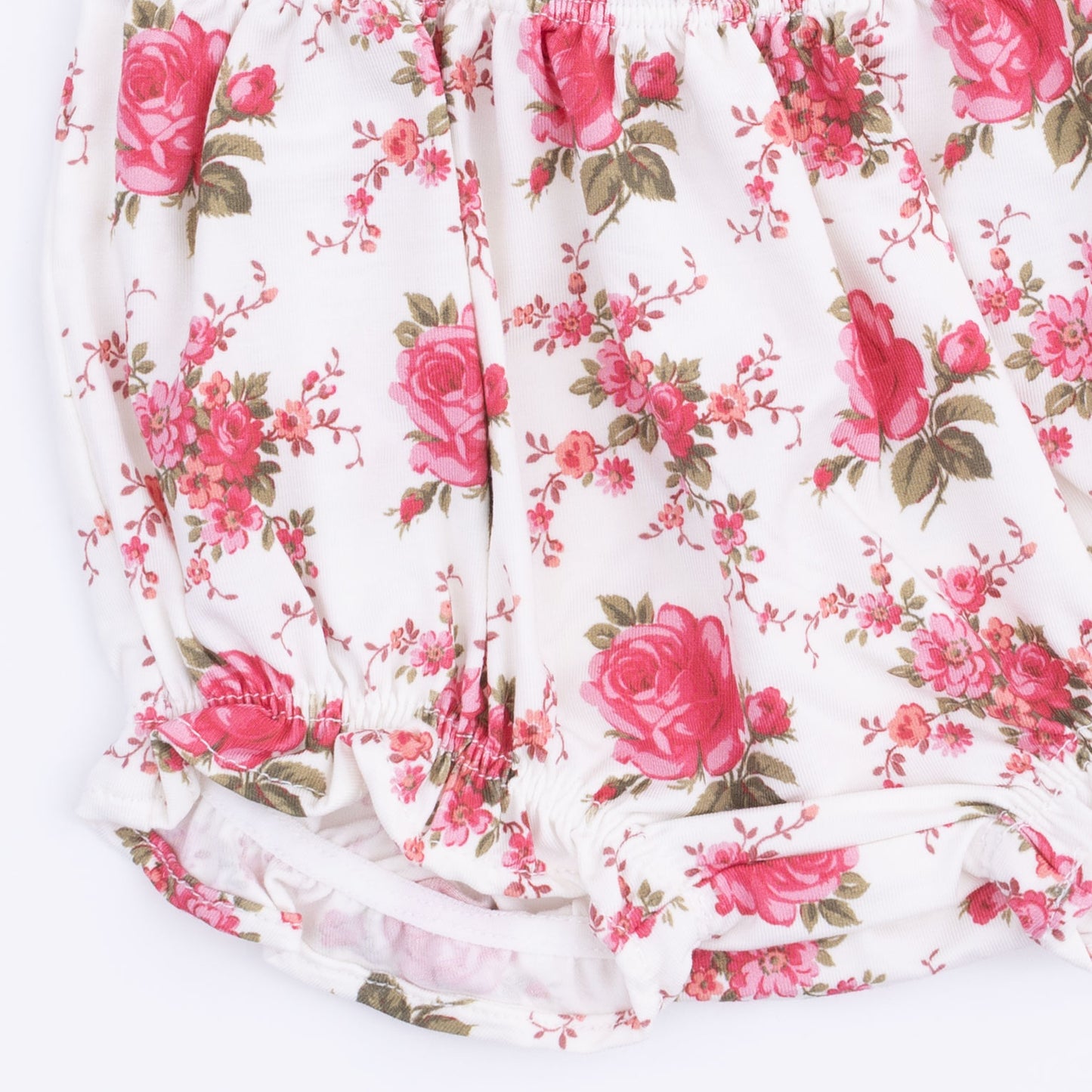Elegant Roses - Ruffle Top and Bloomer