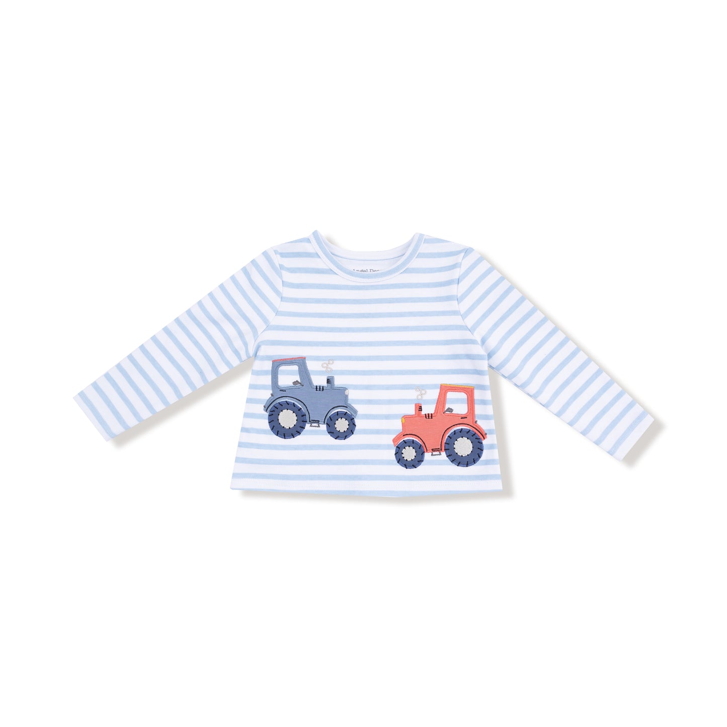 Long Sleeve Shirt in our  Mini Tractors print from Angel Dear