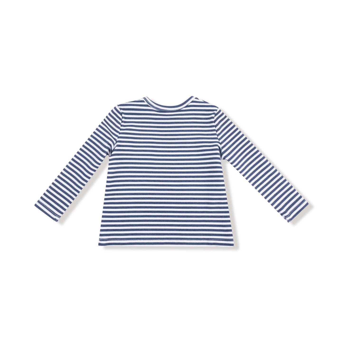 Uni Long Sleeve Shirt in our  Stripes with Football print from Angel Dear