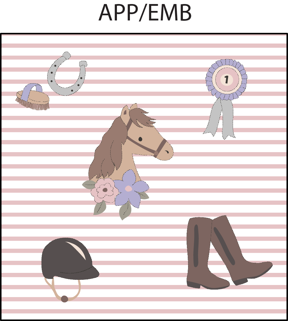 Pretty Equestrian - Long Sleeve Uni Shirt
