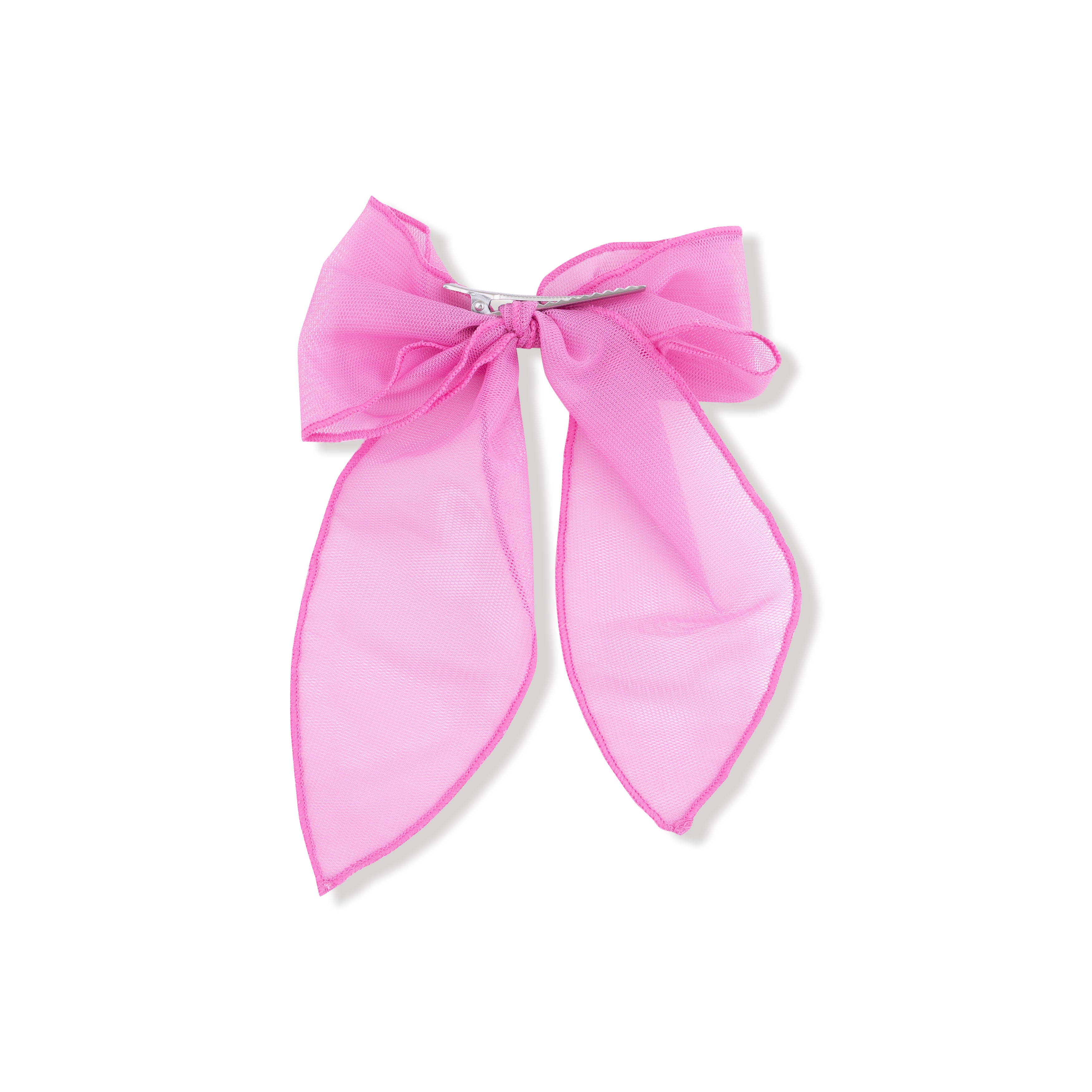 Bow with Tails Clip In in our Pink Power print from Angel Dear
