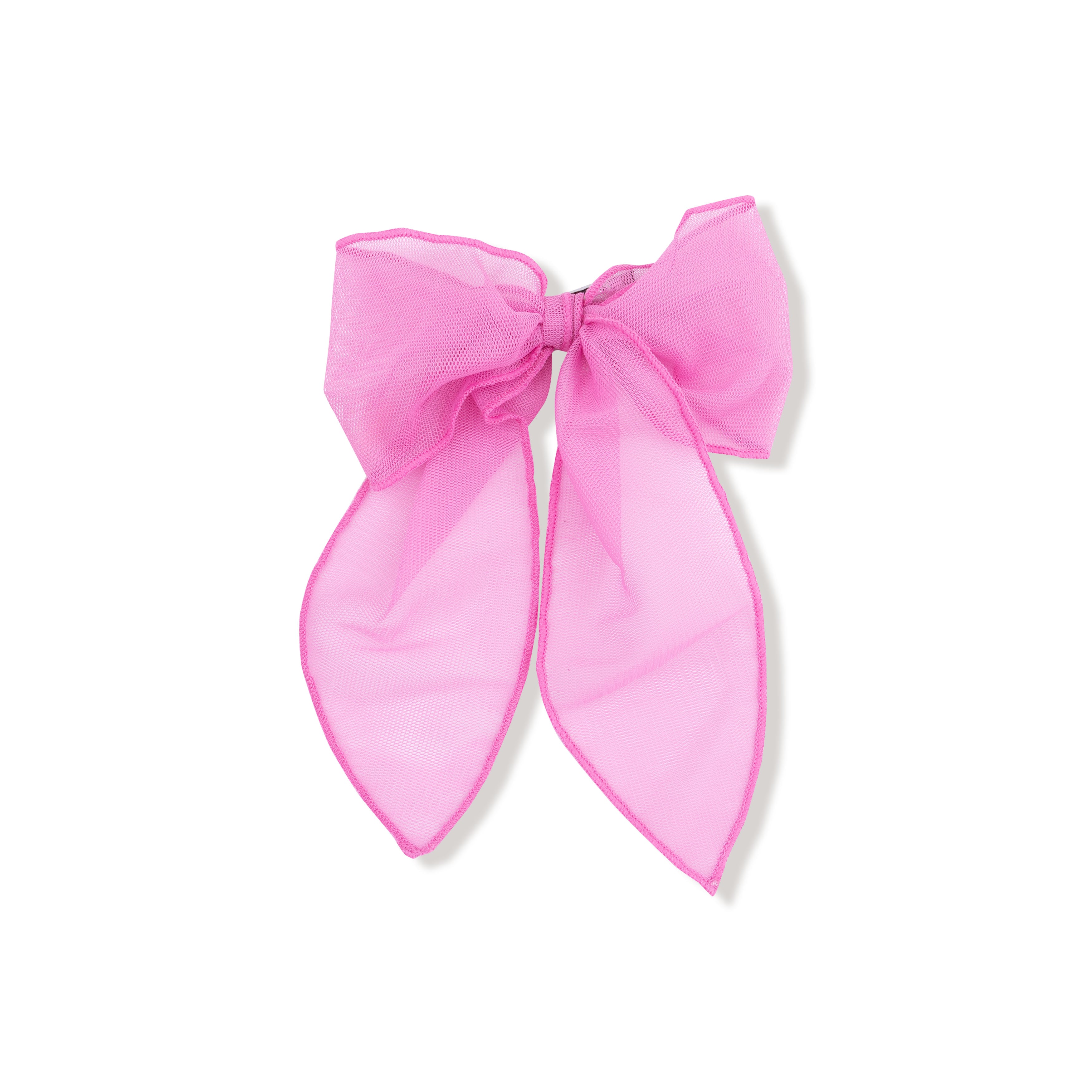 Bow with Tails Clip In in our Pink Power print from Angel Dear