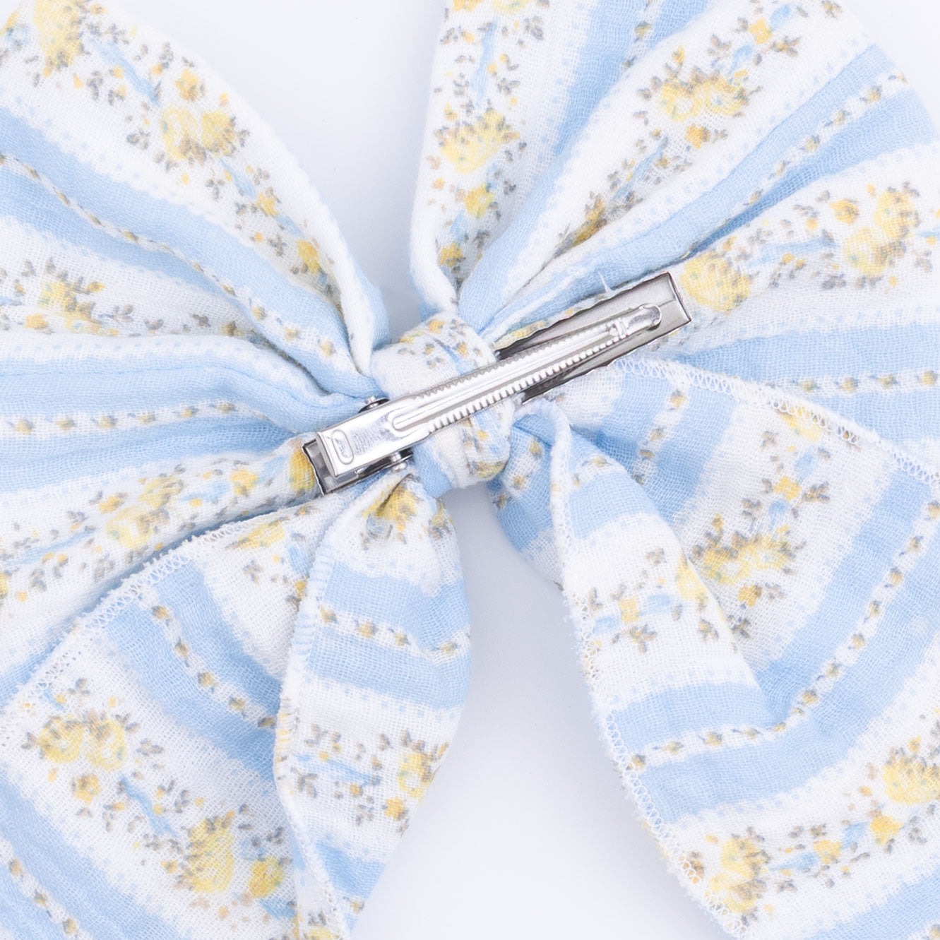 Odalys Floral Stripe - Large Bow