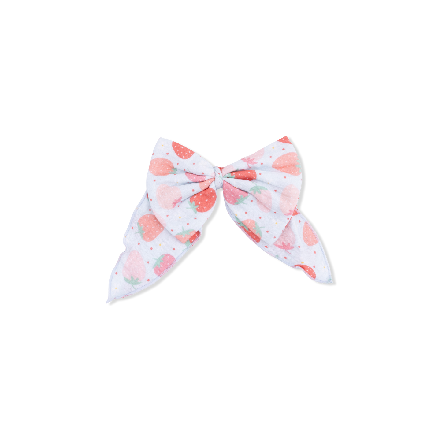 Strawberry Bliss - Large Bow-Angel Dear