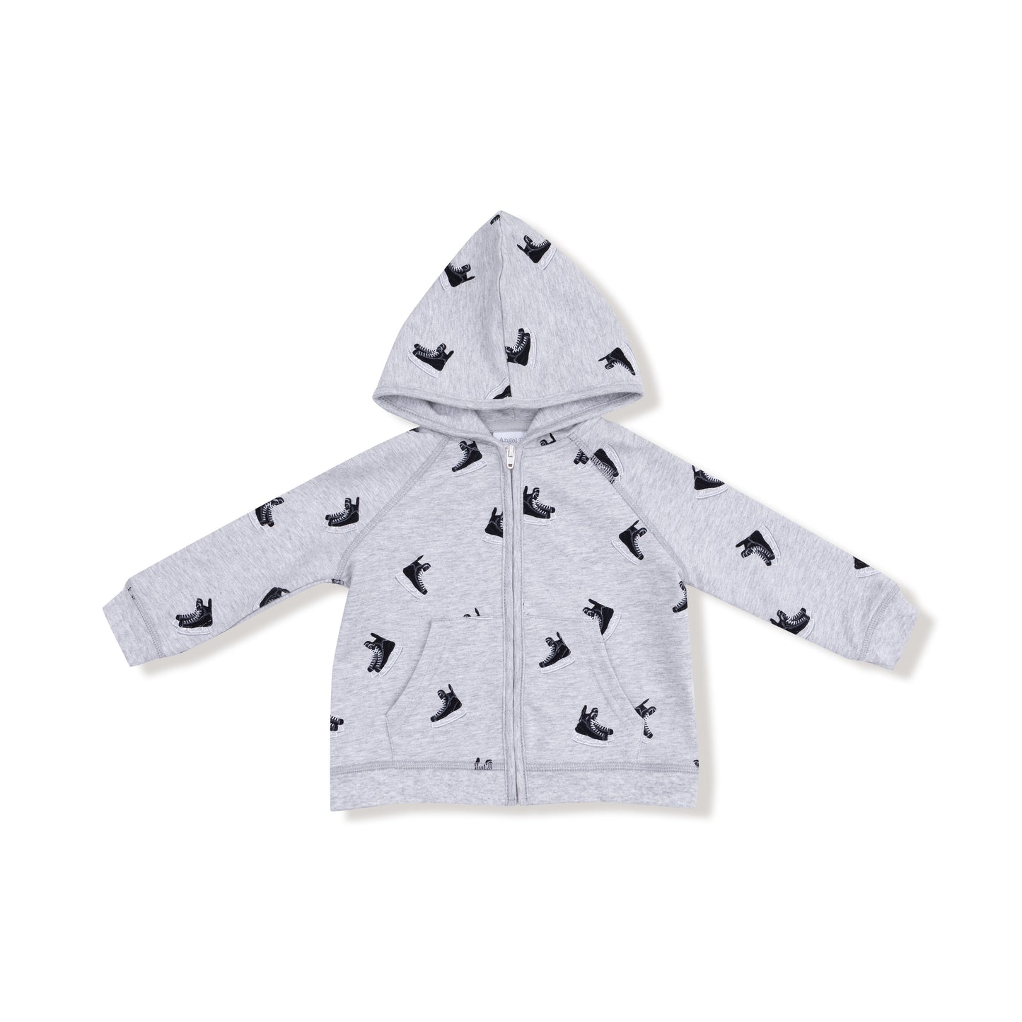 Zip Hoodie in our Hockey print from Angel Dear