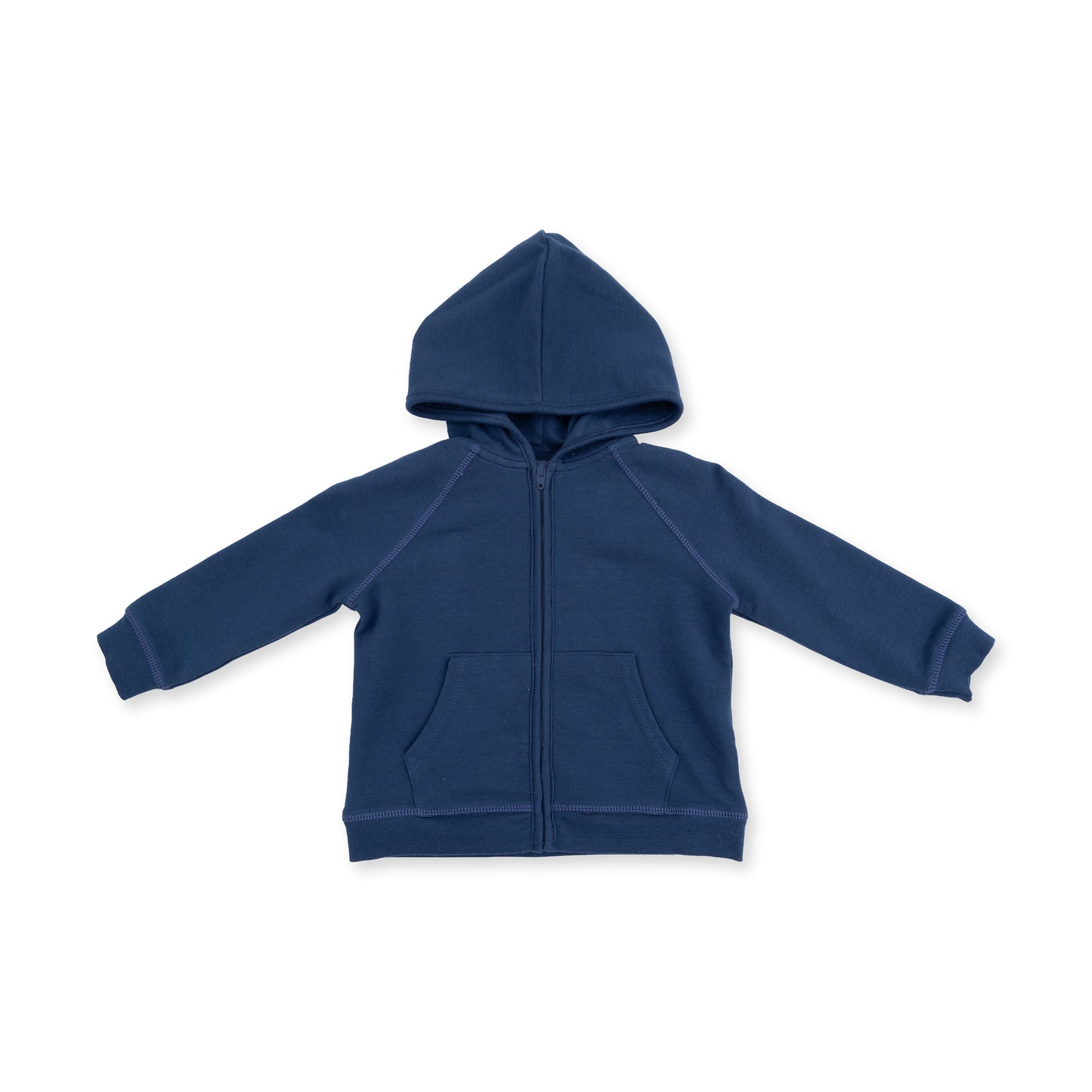 Solid Insignia Blue - Zip Hoodie