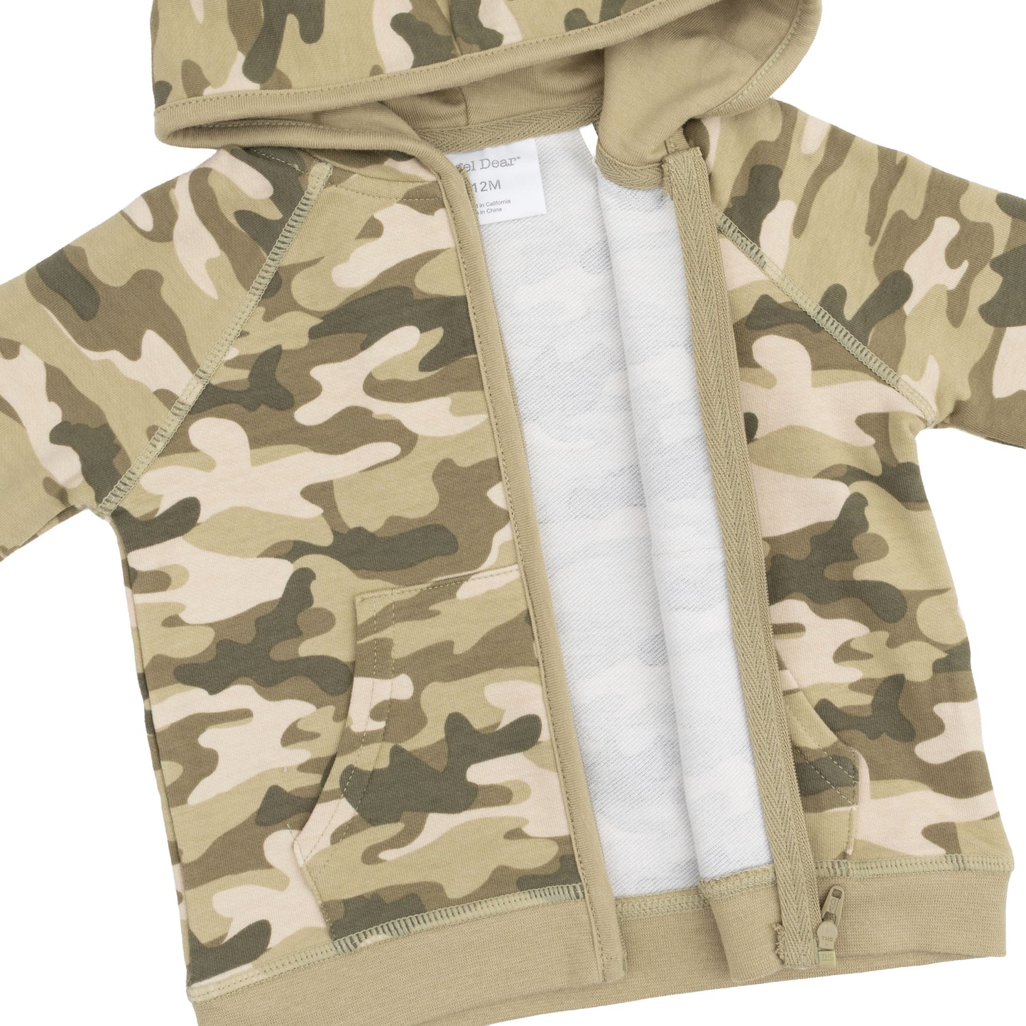Camo French Terry - Zip Hoodie