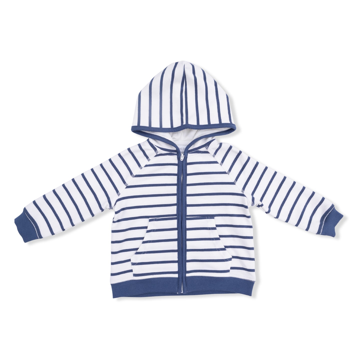 Oceana Stripe French Terry - Zip Hoodie-Angel Dear