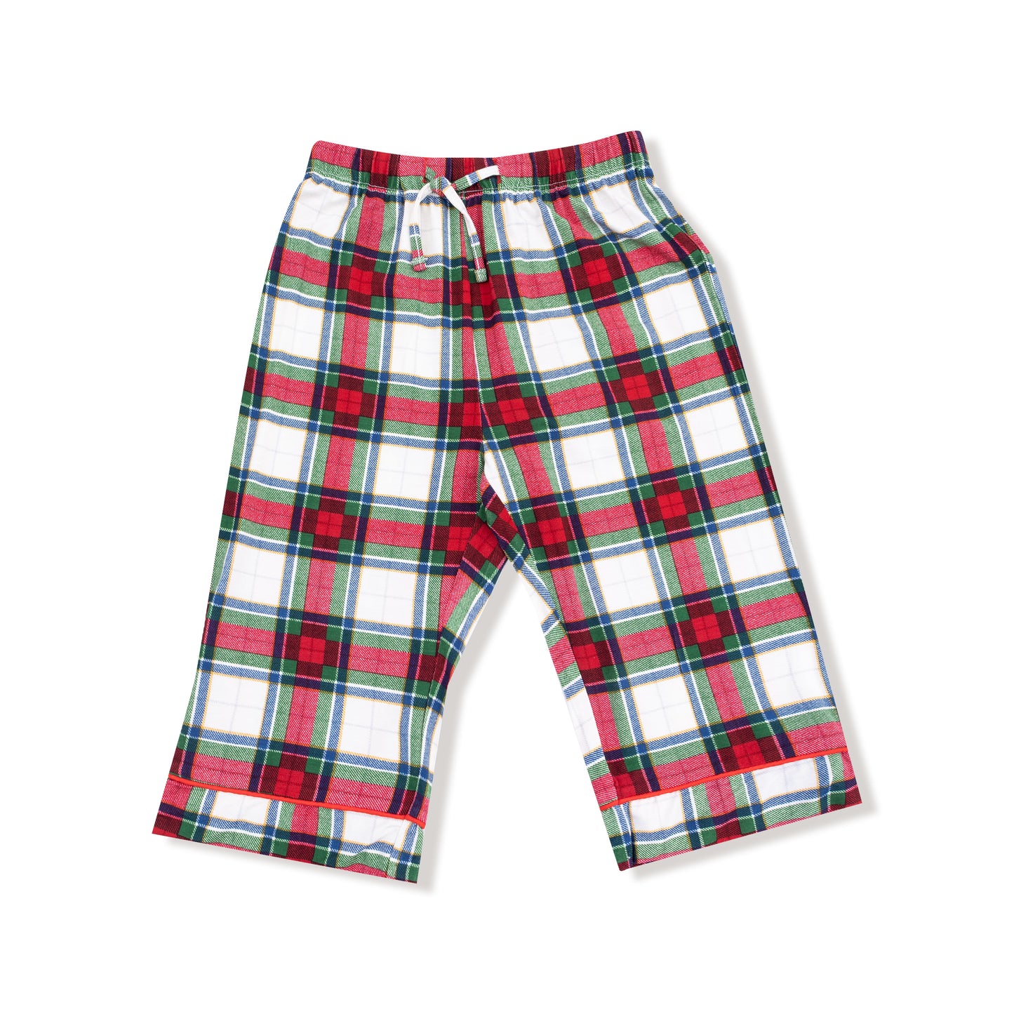 Kids Long Sleeve Coat Style with Pant in our  Holiday Plaid print from Angel Dear