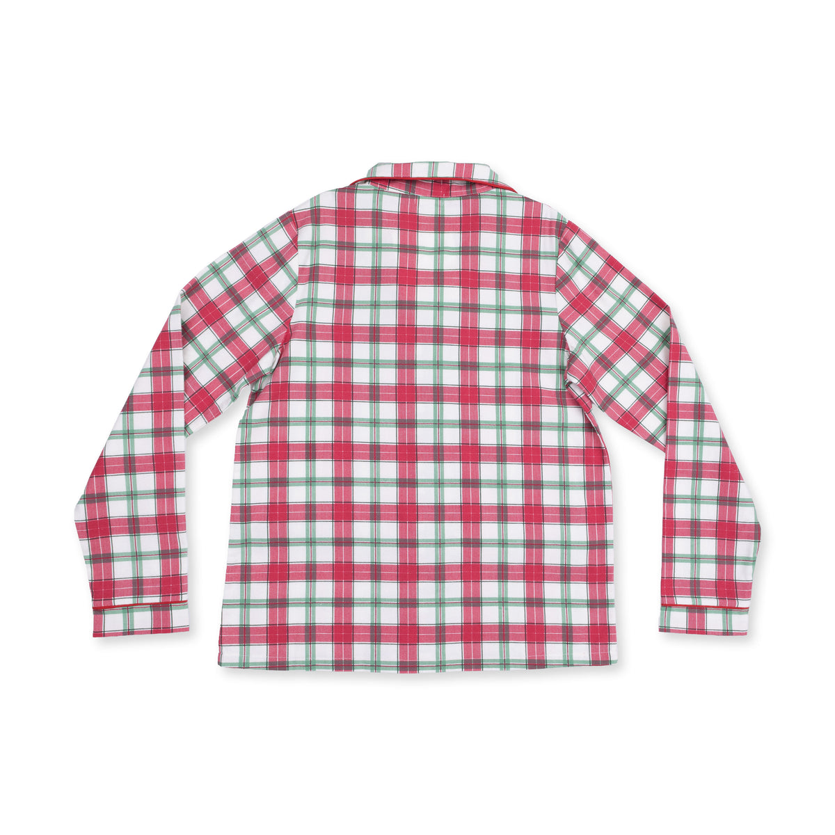 Holiday Plaid - Adult Long Sleeve Coat Style and Pant with Pockets