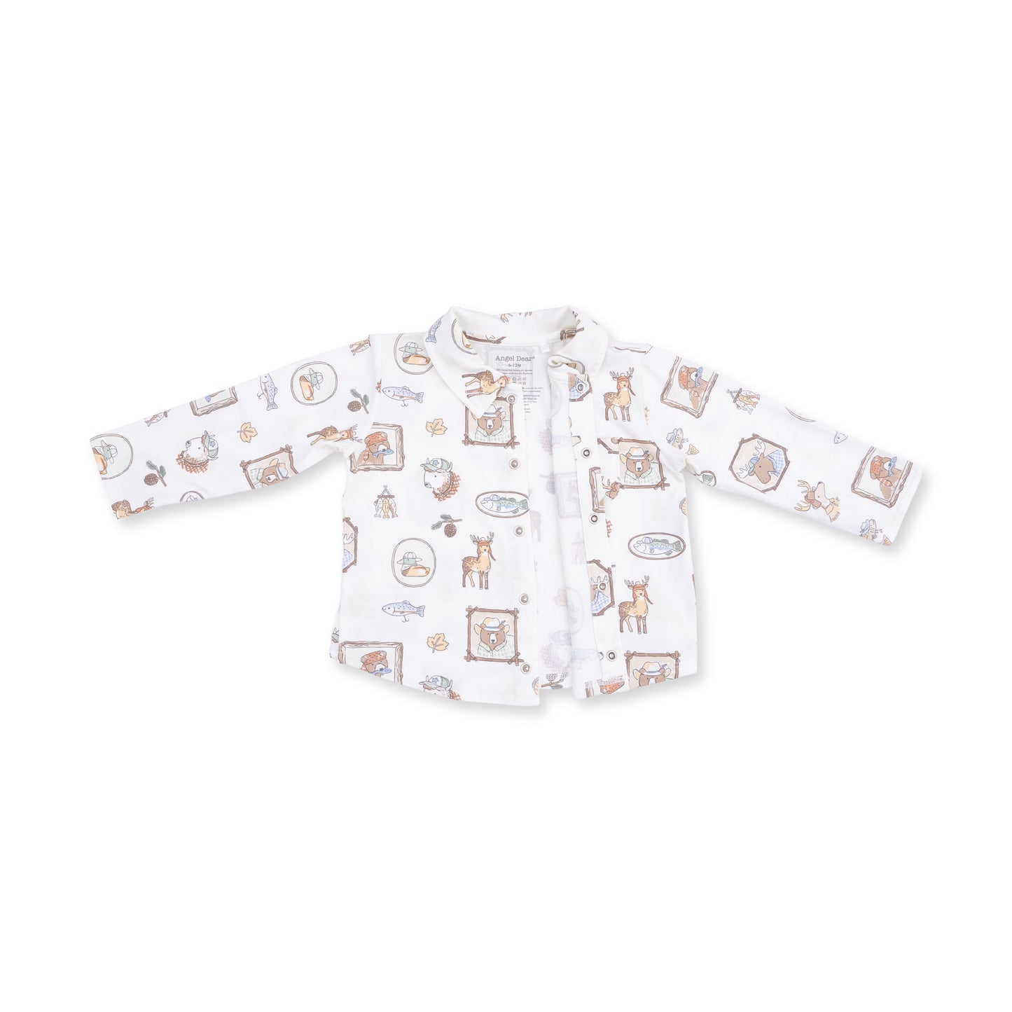 Woodson's Family Cabin - Long Sleeve Polo Button Up