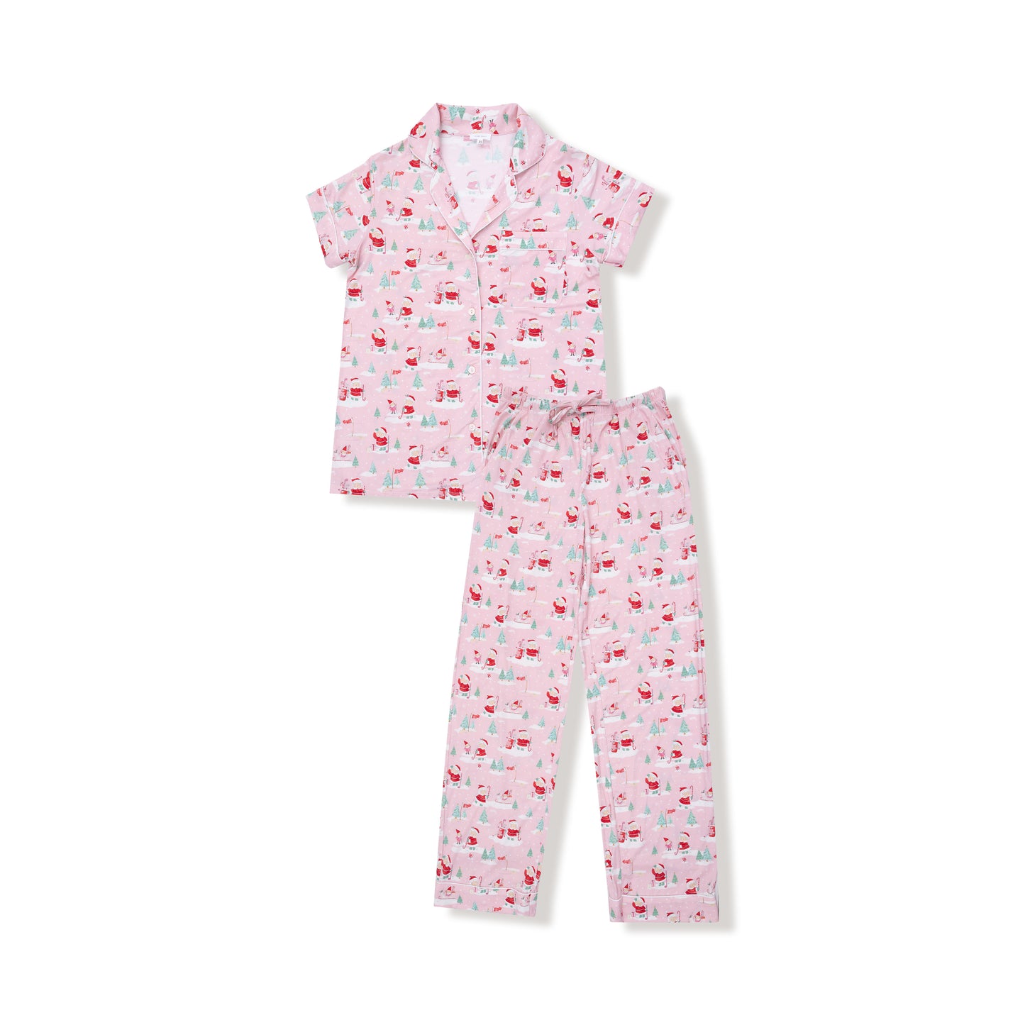 Adult Short Sleeve Coat Style with Pants-Angel Dear