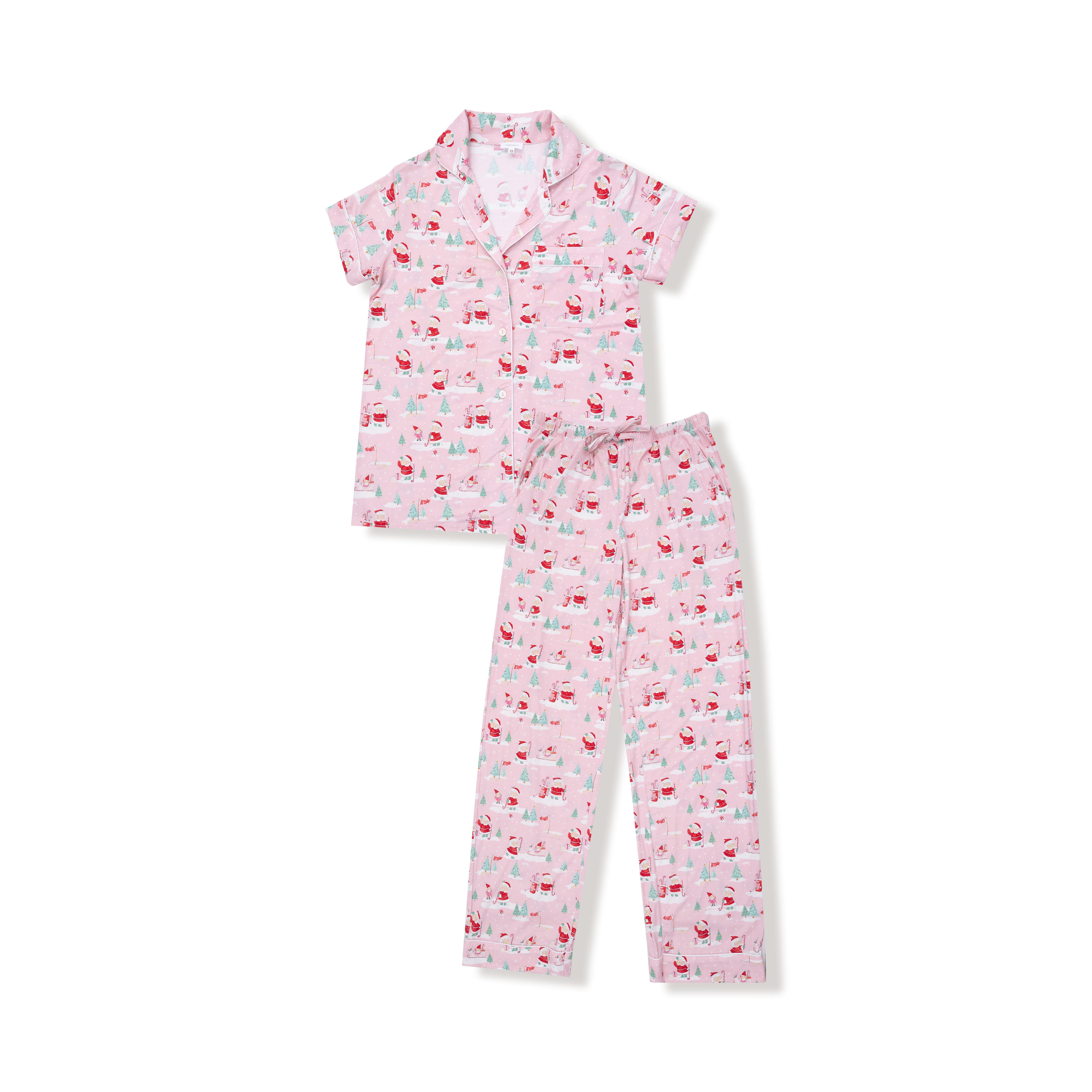 Adult Short Sleeve Coat Style with Pants-Angel Dear