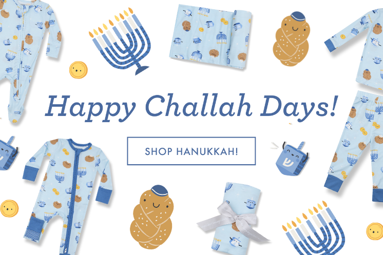 Several bamboo styles in the Hanukkah print.