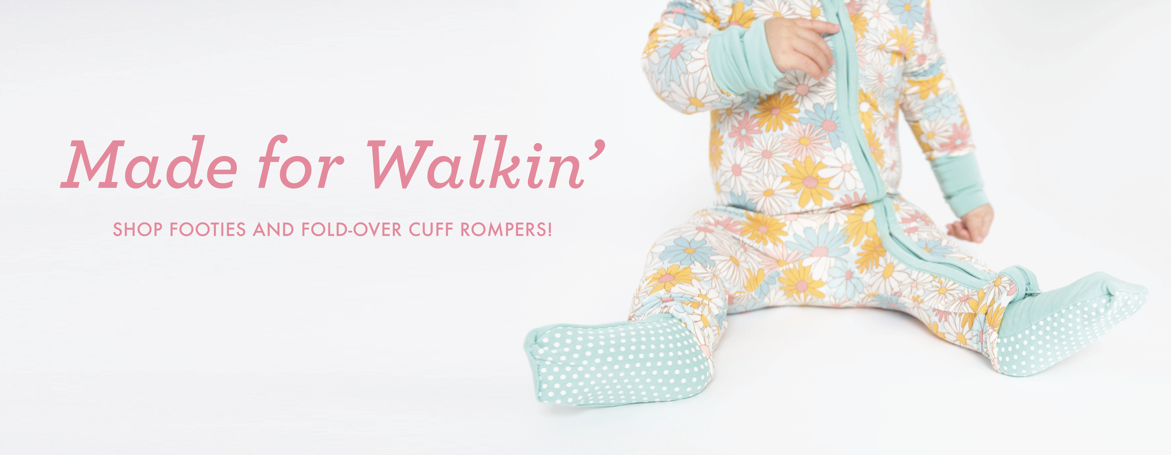 Shop Footies and Fold-Over cuff rompers carousel