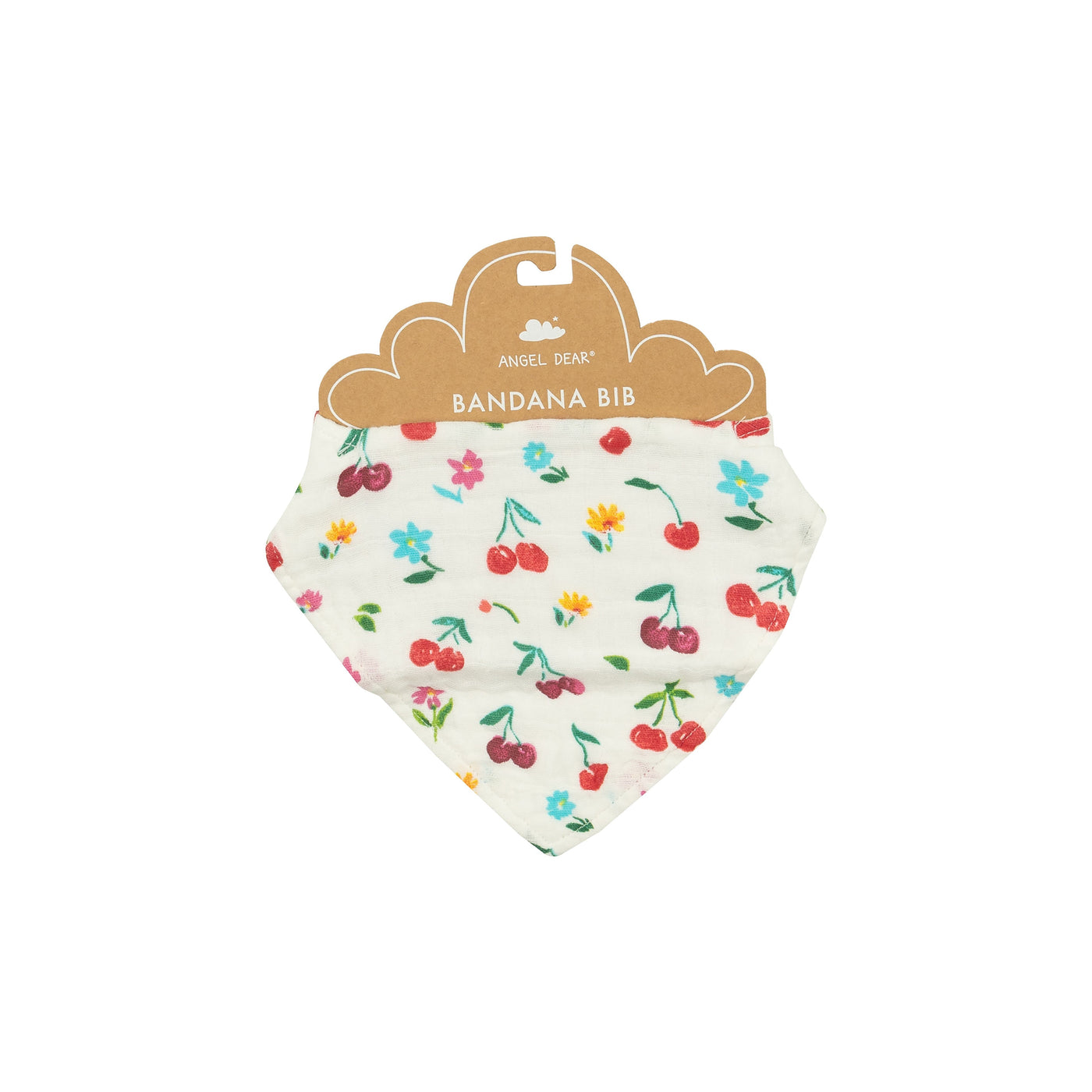 Bandana Bib - Cherry by Angel Dear