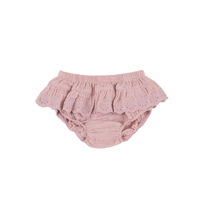 Bloomer Skirt - Dusty Pink Solid Muslin - Angel Dear