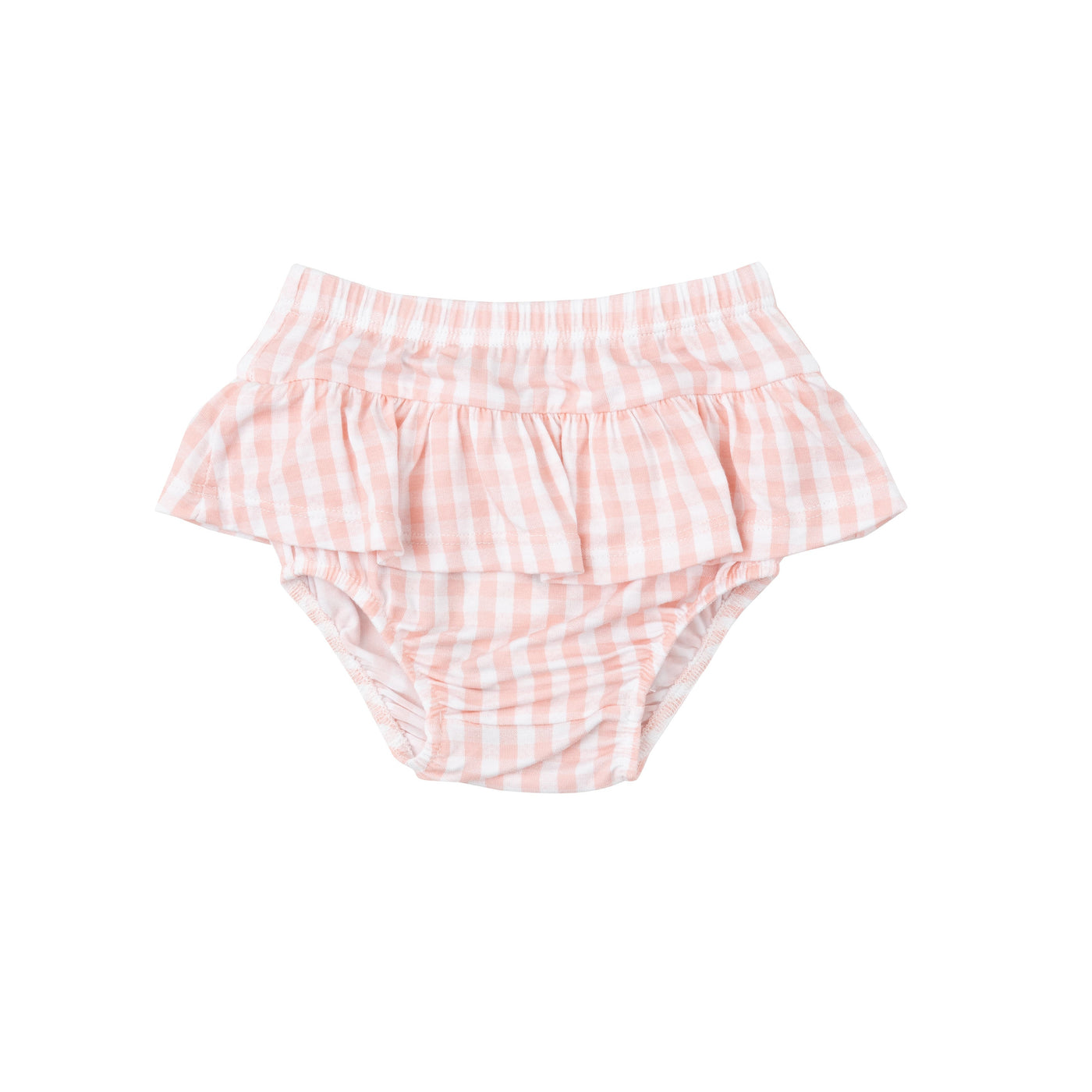 Bloomer Skirt - Mini Gingham Pink-Angel Dear