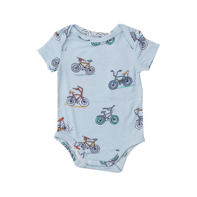 Bodysuit - Bikes Blue by Angel Dear