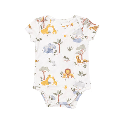 Bodysuit - Painted Safari Animals by Angel Dear