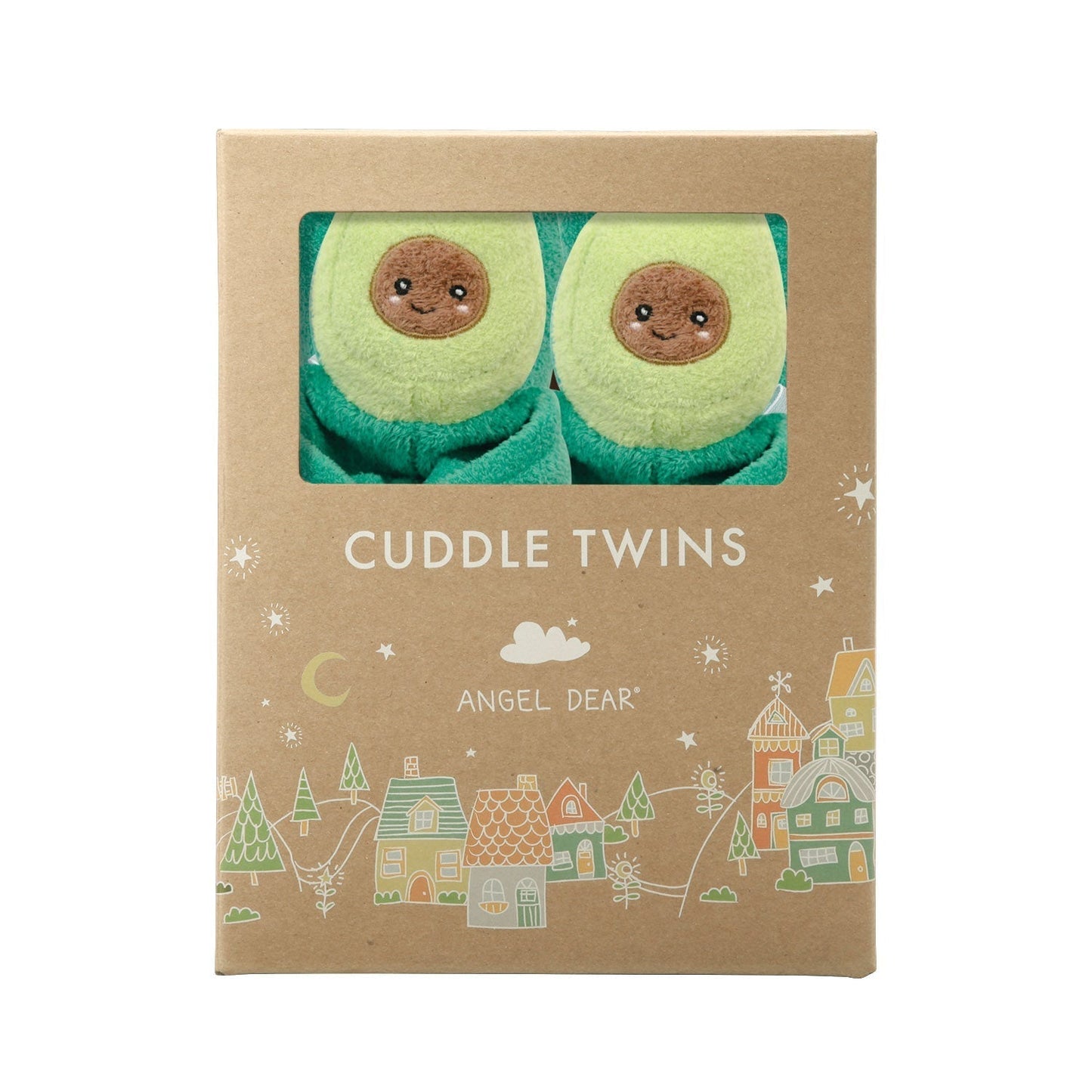 Cuddle Twins - Avocado-Angel Dear