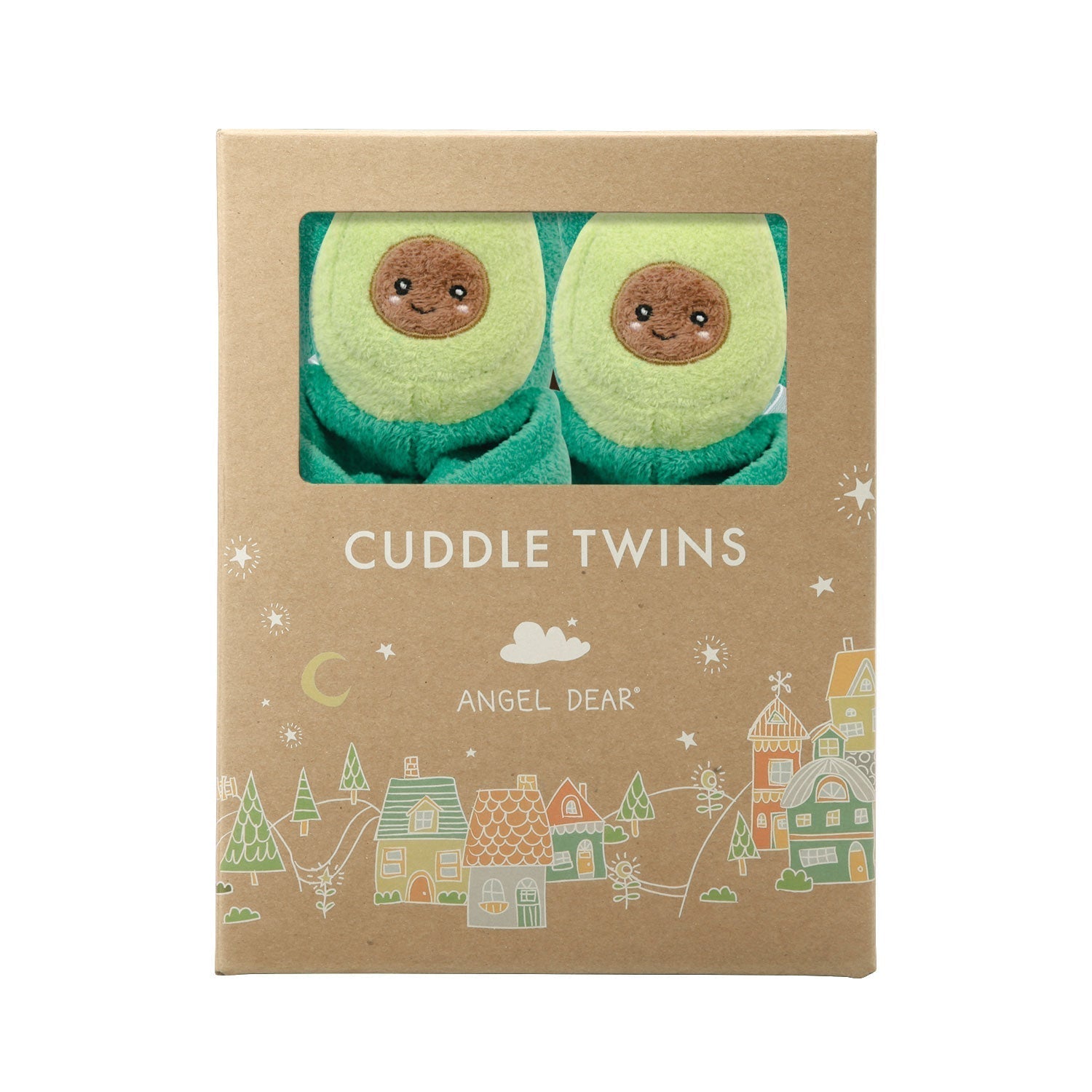 Cuddle Twins - Avocado-Angel Dear