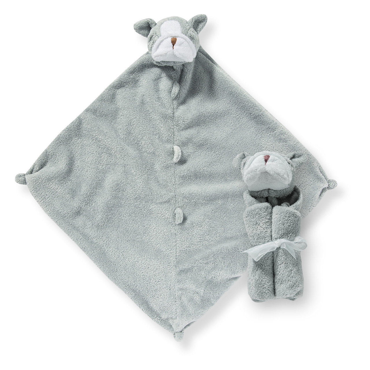 Cuddle Twins - Bulldog Grey by Angel Dear