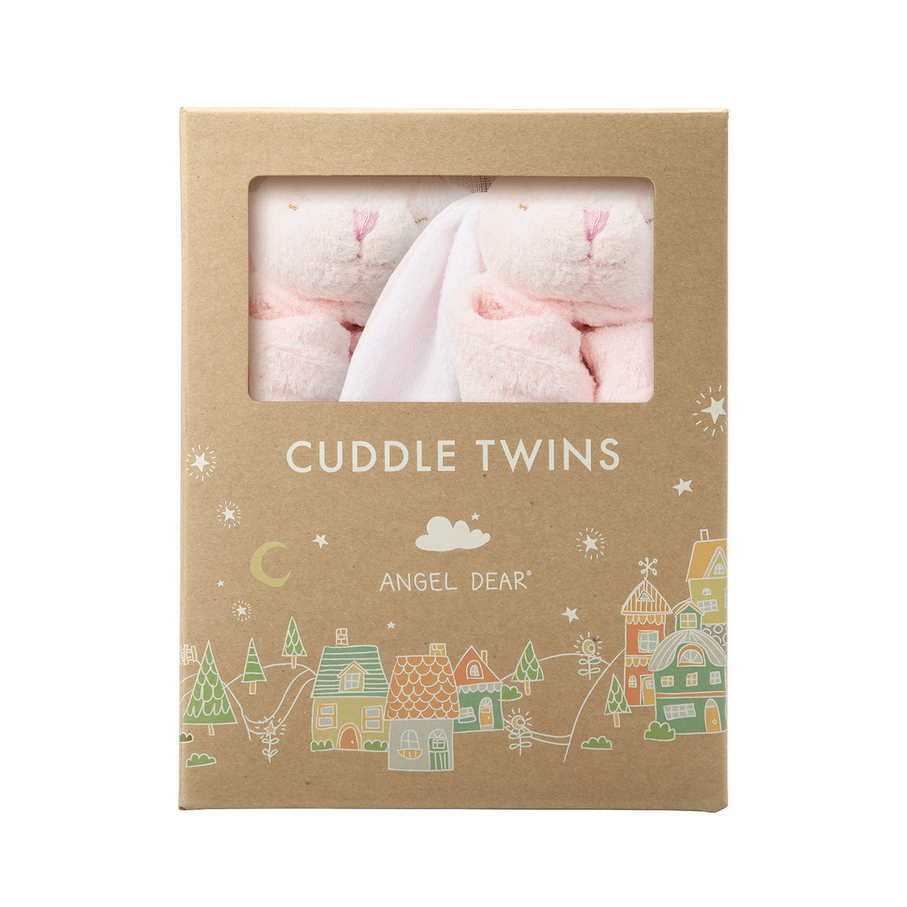 Cuddle Twins - Bunny Pink – Angel Dear