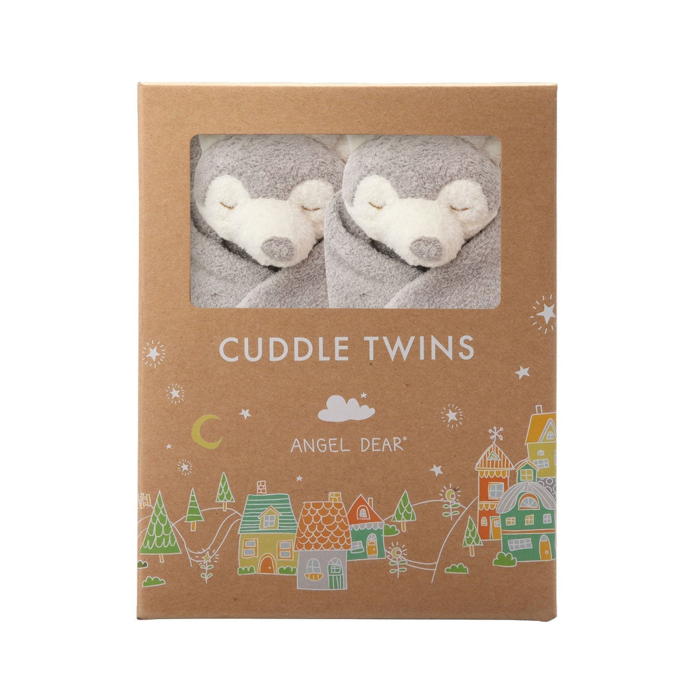 Cuddle Twins - Grey Husky by Angel Dear