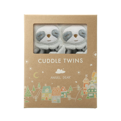 Cuddle Twins - Grey Sloth-Angel Dear