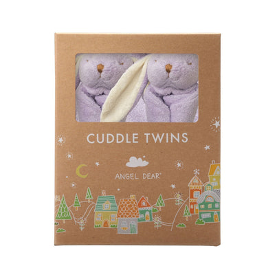 Cuddle Twins - Lavender Bunny-Angel Dear