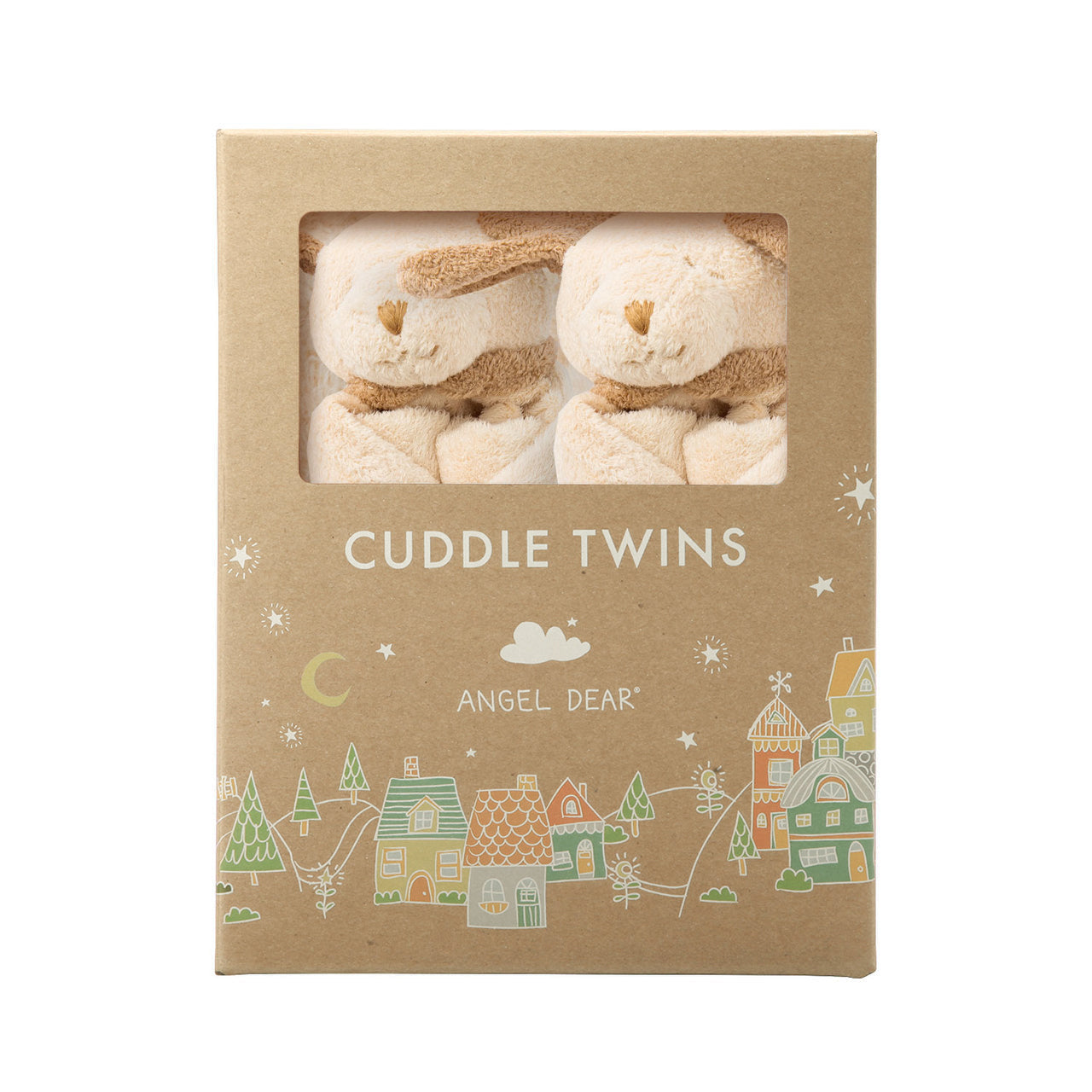 Cuddle Twins - Puppy Tan by Angel Dear