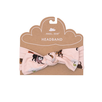 Headband - Doggy Daycare Pink - Angel Dear