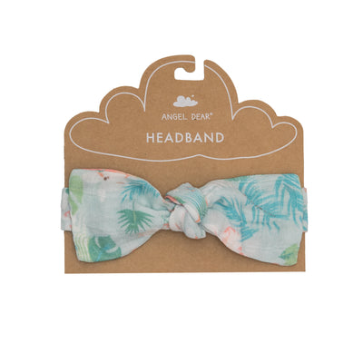 Headband - Floral Flamingos - Angel Dear