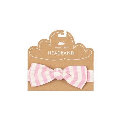 Headband - Pink Stripe - Angel Dear