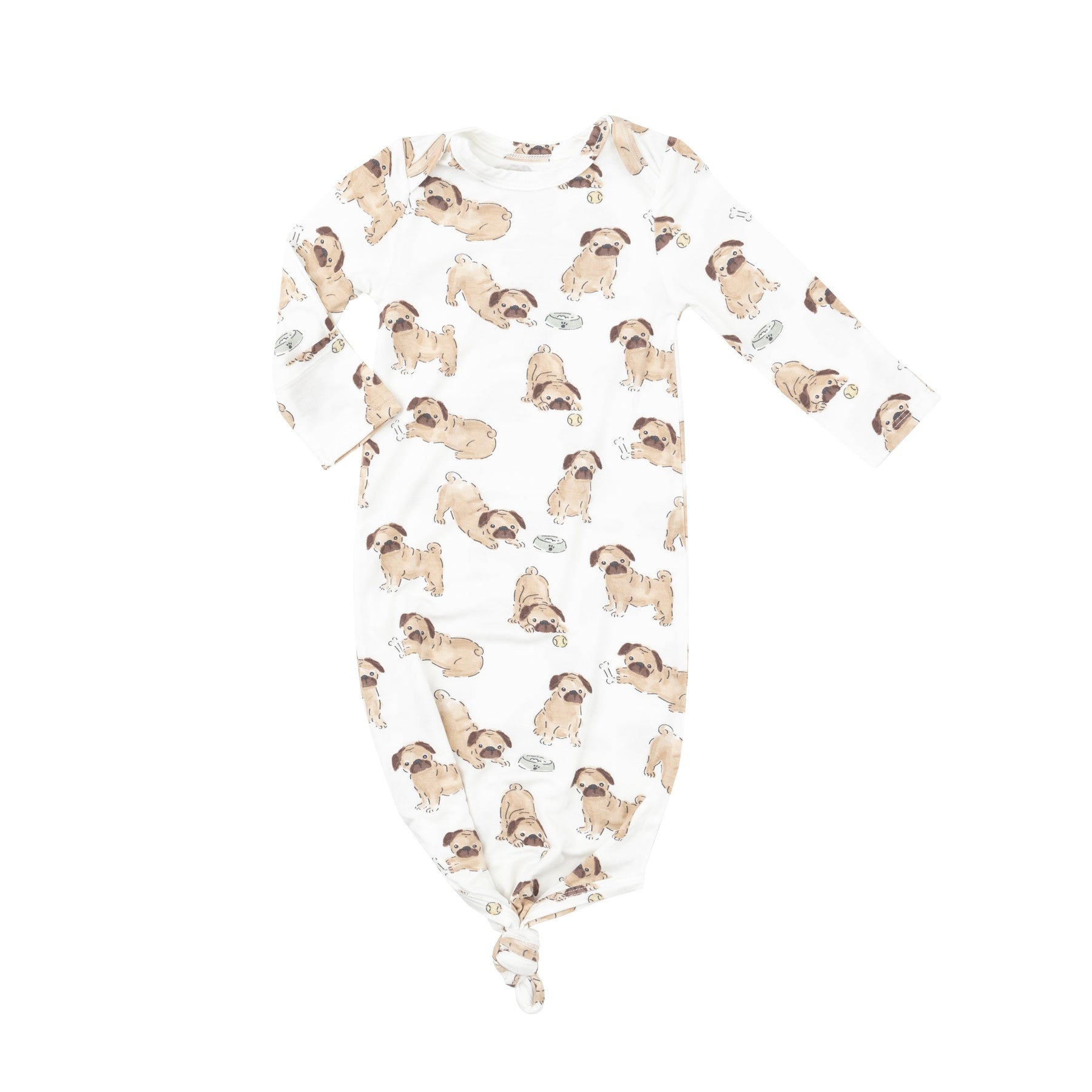 Knotted Gown Pugs Angel Dear