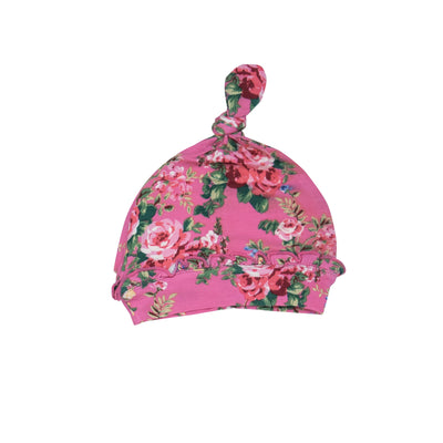 Knotted Hat - Dream Cottage Floral - Angel Dear