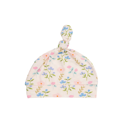 Knotted Hat - Simple Pretty Floral - Angel Dear
