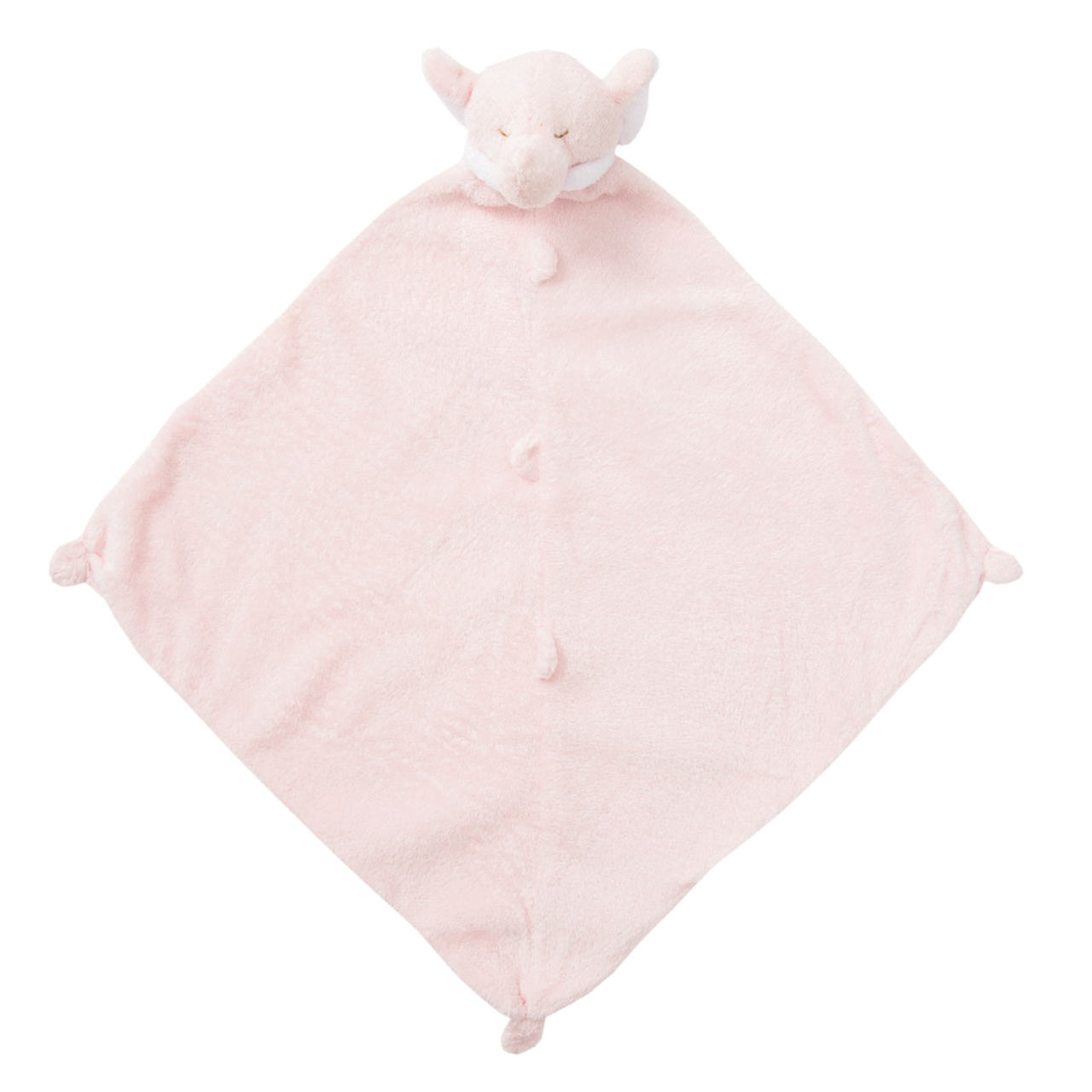 Lovie Blankie - Elephant Pink-Angel Dear