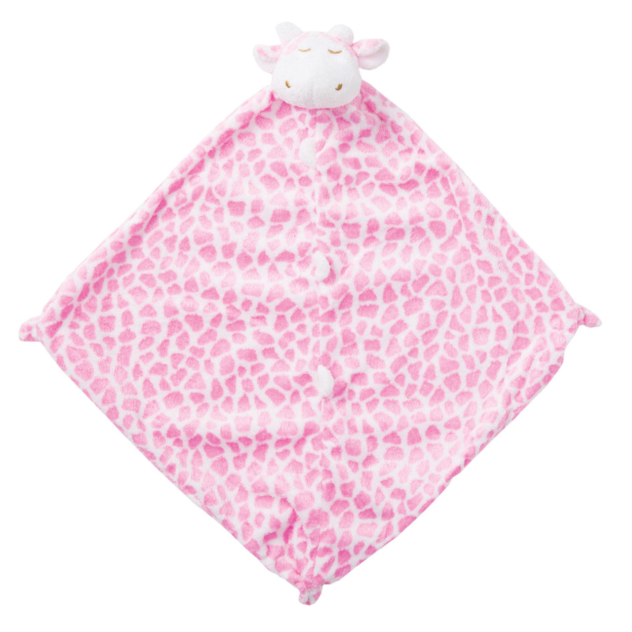 Lovie Blankie - Giraffe Pink-Angel Dear