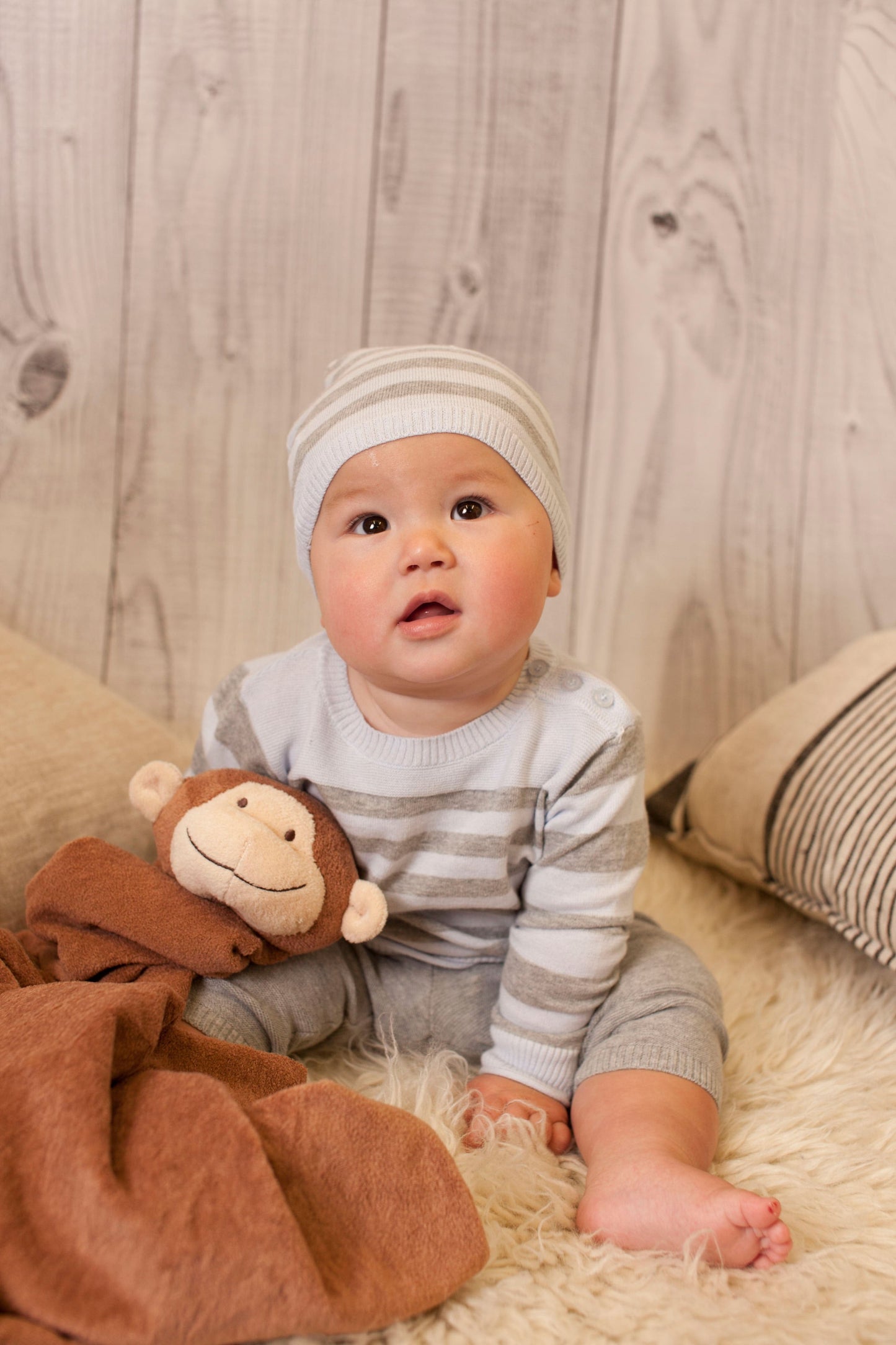 Nap Blanket - Dark Monkey-Angel Dear