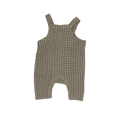 Overall - Grid Gingham Green - Angel Dear