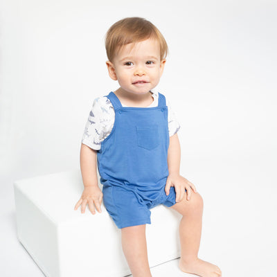 Overall Shortie - Regatta Solid by Angel Dear