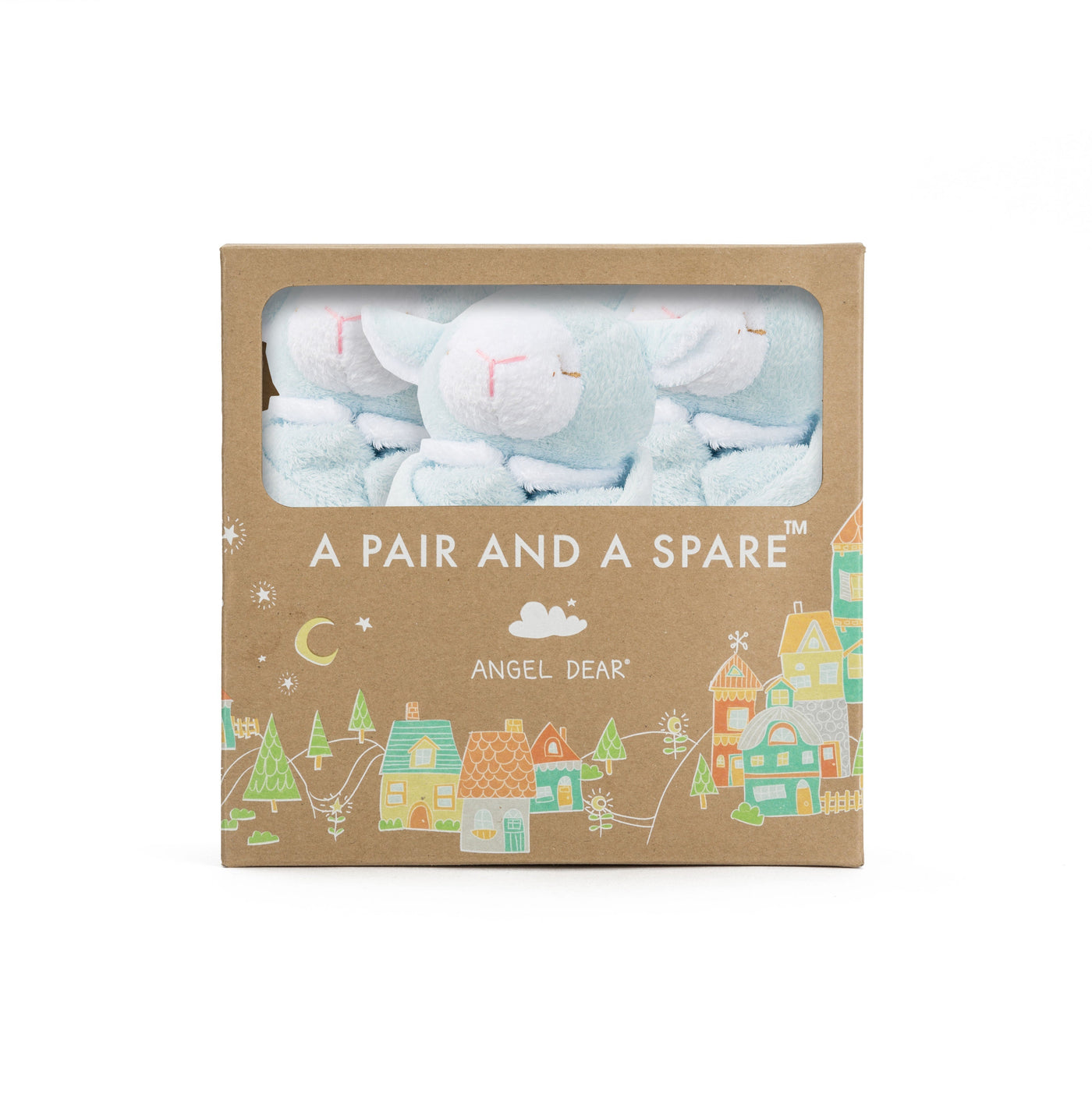 Pair and a Spare - Blue Lamb by Angel Dear