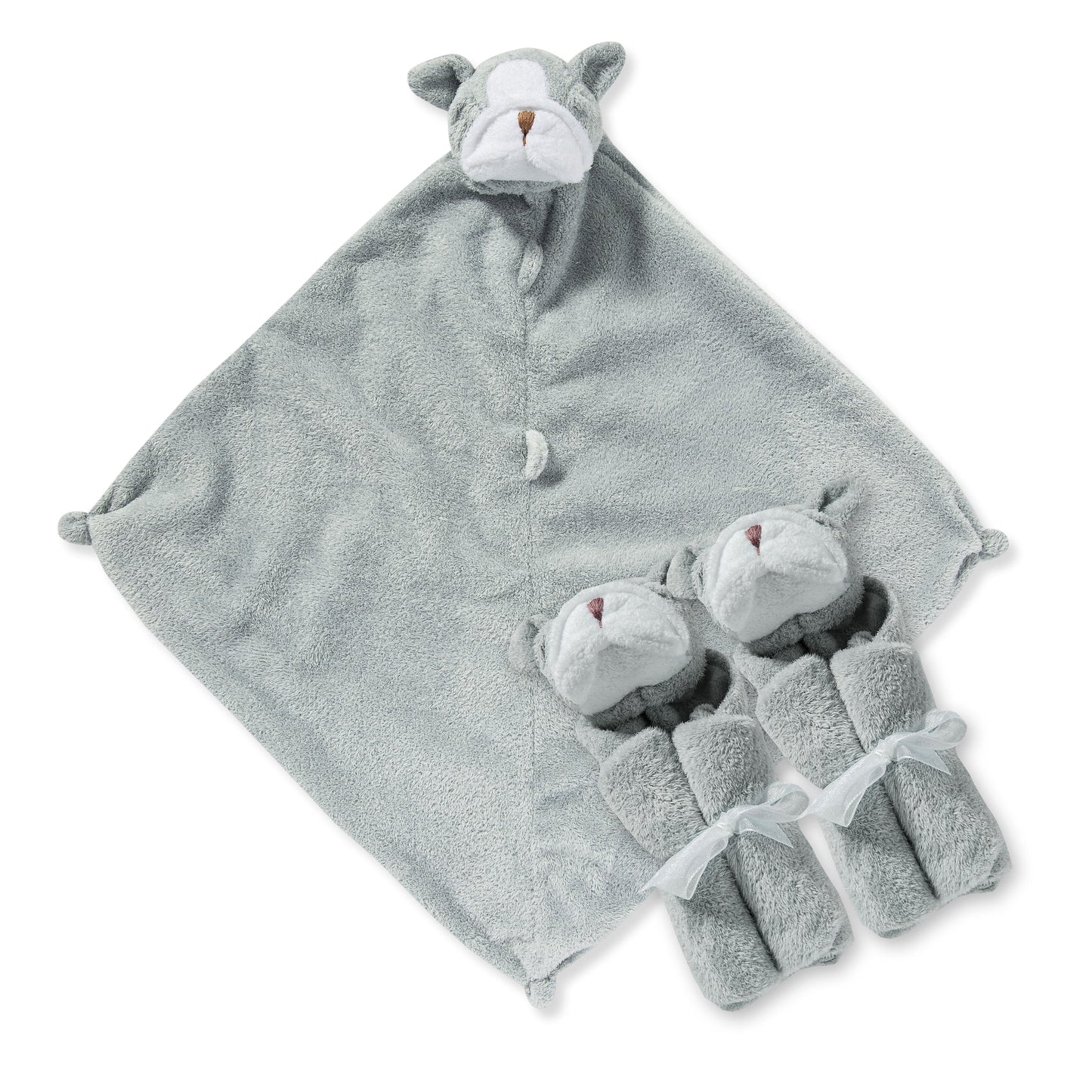 Pair and a Spare - Grey Bulldog-Angel Dear