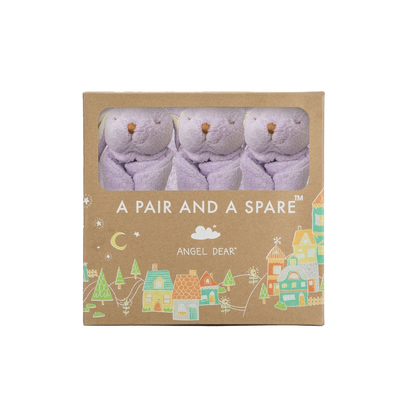 Pair and a Spare - Lavender Bunny-Angel Dear