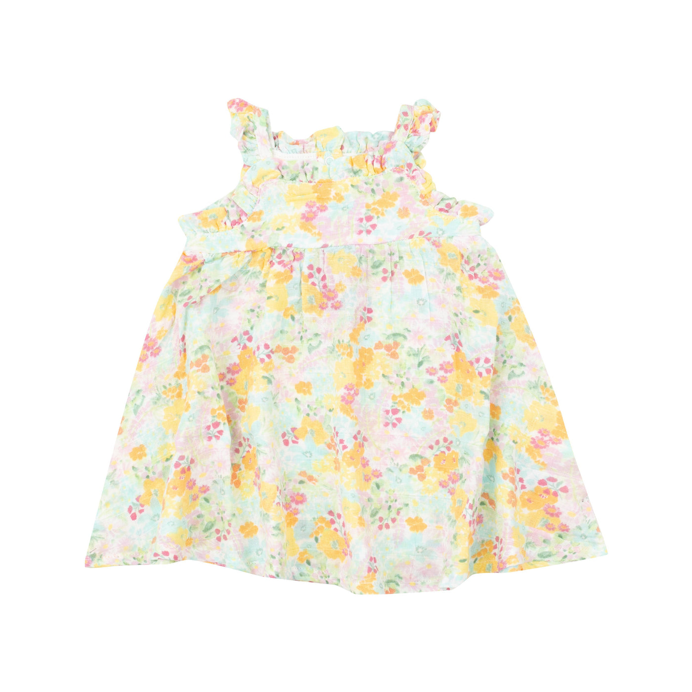 Paperbag Ruffle Sundress With Dc - Spring Meadow - Angel Dear
